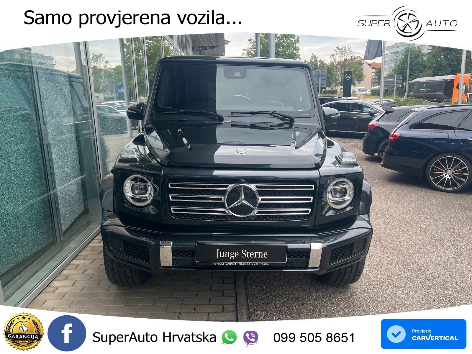 Mercedes G 500 Long V8 (422 KS) 4MATIC 9G-TRONIC Superior LED+GR SJED+ACC