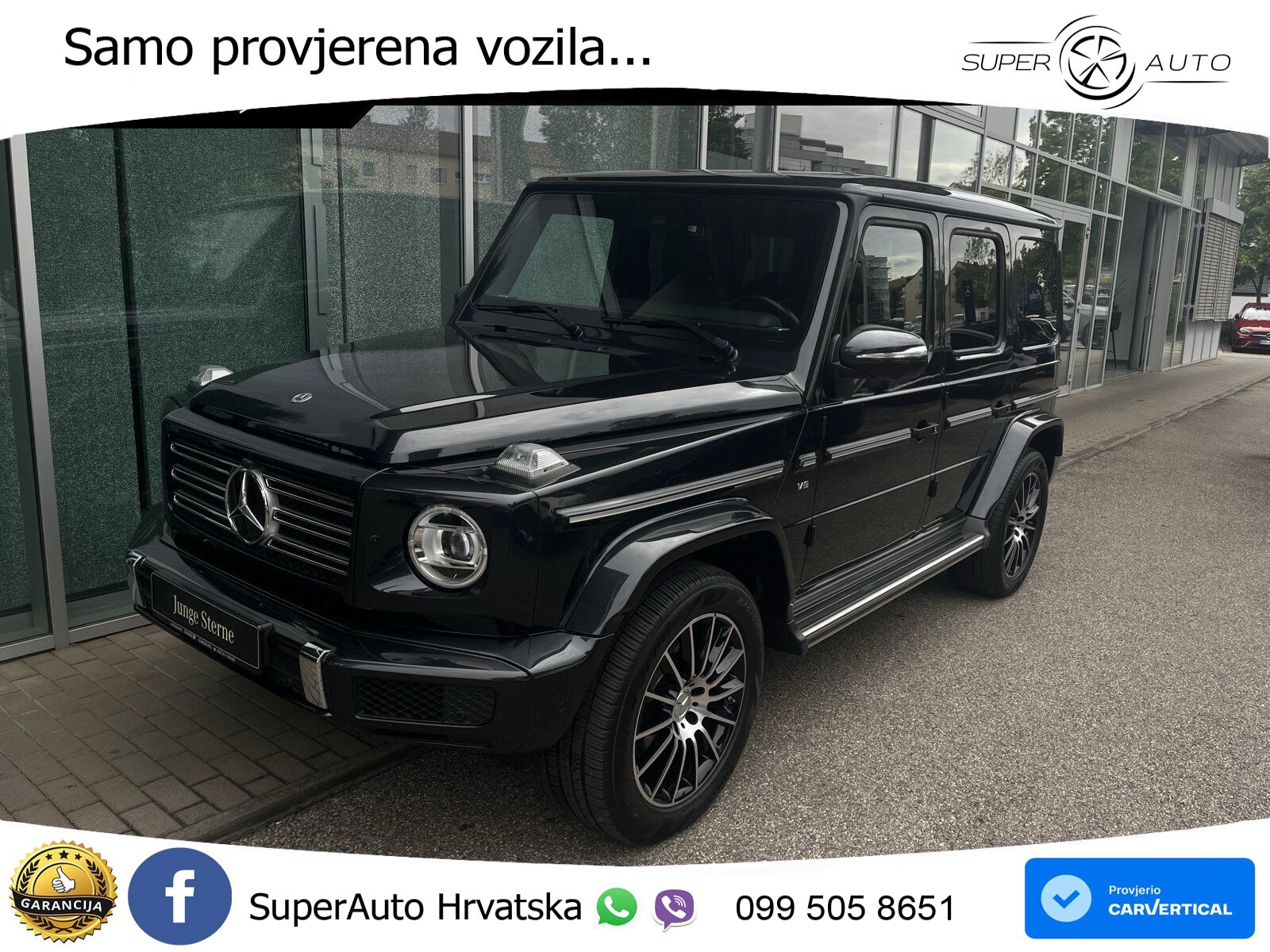 Mercedes G 500 Long V8 (422 KS) 4MATIC 9G-TRONIC Superior LED+GR SJED+ACC