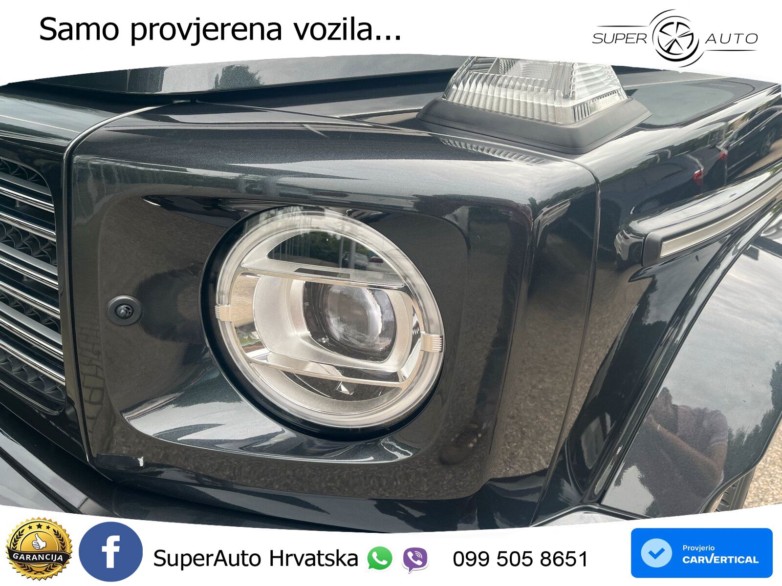 Mercedes G 500 Long V8 (422 KS) 4MATIC 9G-TRONIC Superior LED+GR SJED+ACC