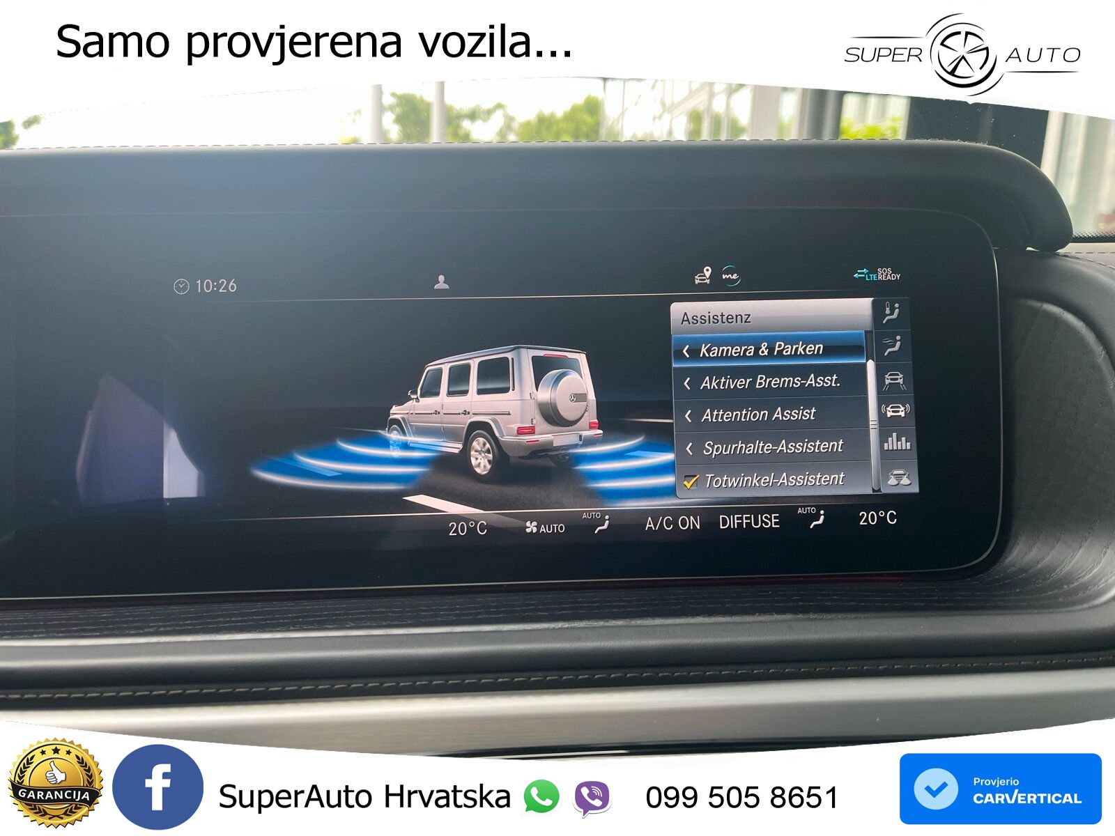 Mercedes G 500 Long V8 (422 KS) 4MATIC 9G-TRONIC Superior LED+GR SJED+ACC