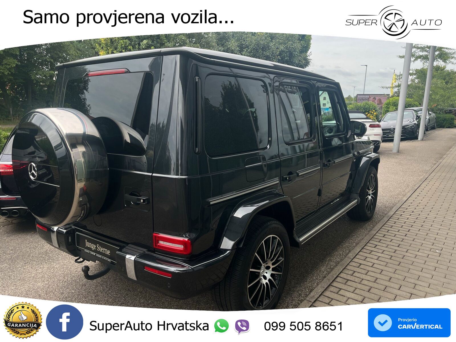 Mercedes G 500 Long V8 (422 KS) 4MATIC 9G-TRONIC Superior LED+GR SJED+ACC