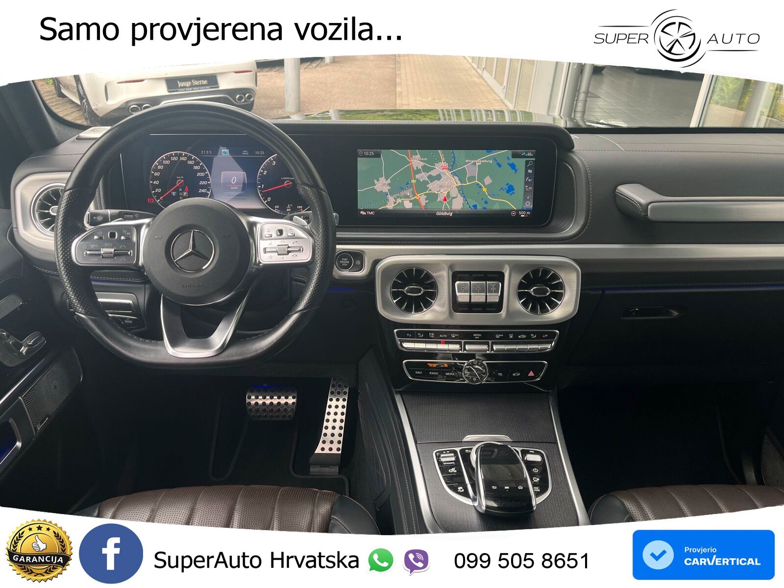 Mercedes G 500 Long V8 (422 KS) 4MATIC 9G-TRONIC Superior LED+GR SJED+ACC