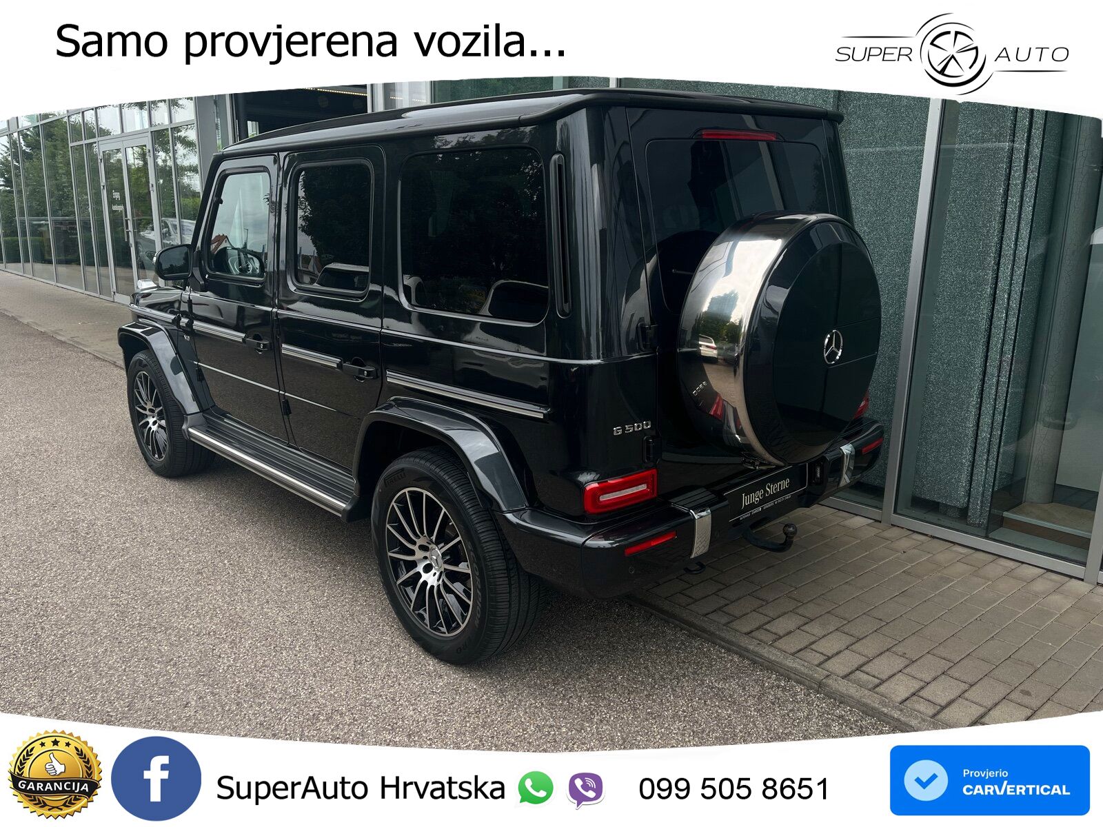 Mercedes G 500 Long V8 (422 KS) 4MATIC 9G-TRONIC Superior LED+GR SJED+ACC