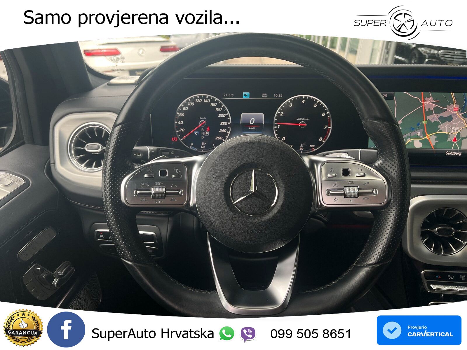 Mercedes G 500 Long V8 (422 KS) 4MATIC 9G-TRONIC Superior LED+GR SJED+ACC