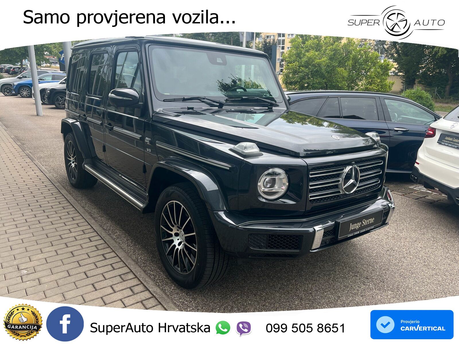 Mercedes G 500 Long V8 (422 KS) 4MATIC 9G-TRONIC Superior LED+GR SJED+ACC