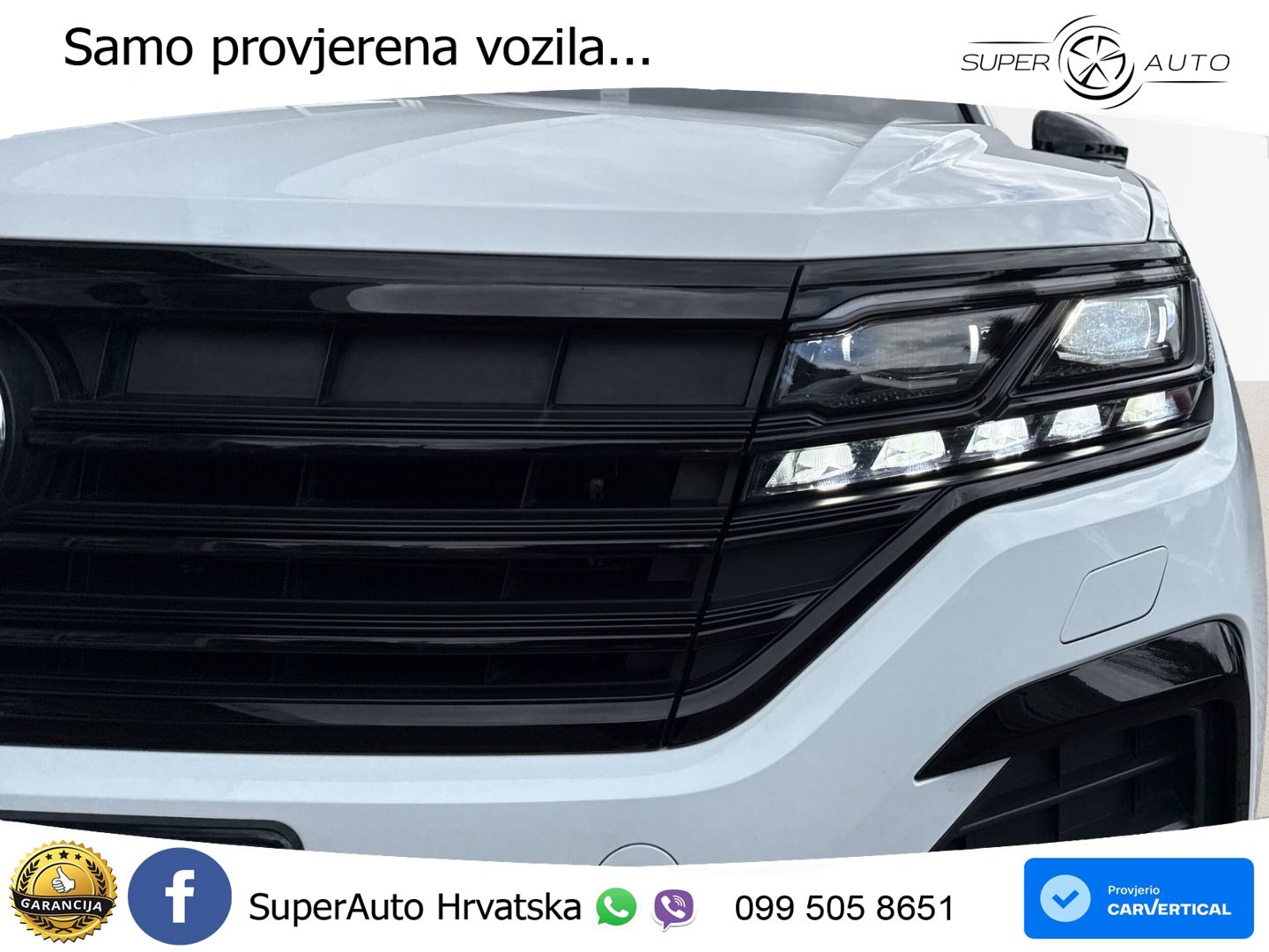 Volkswagen Touareg 3.0 V6 TDI (286 KS) 4MOTION Tiptronic R-Line ZRAČNI+ACC+GR SJED+KAM+PANO