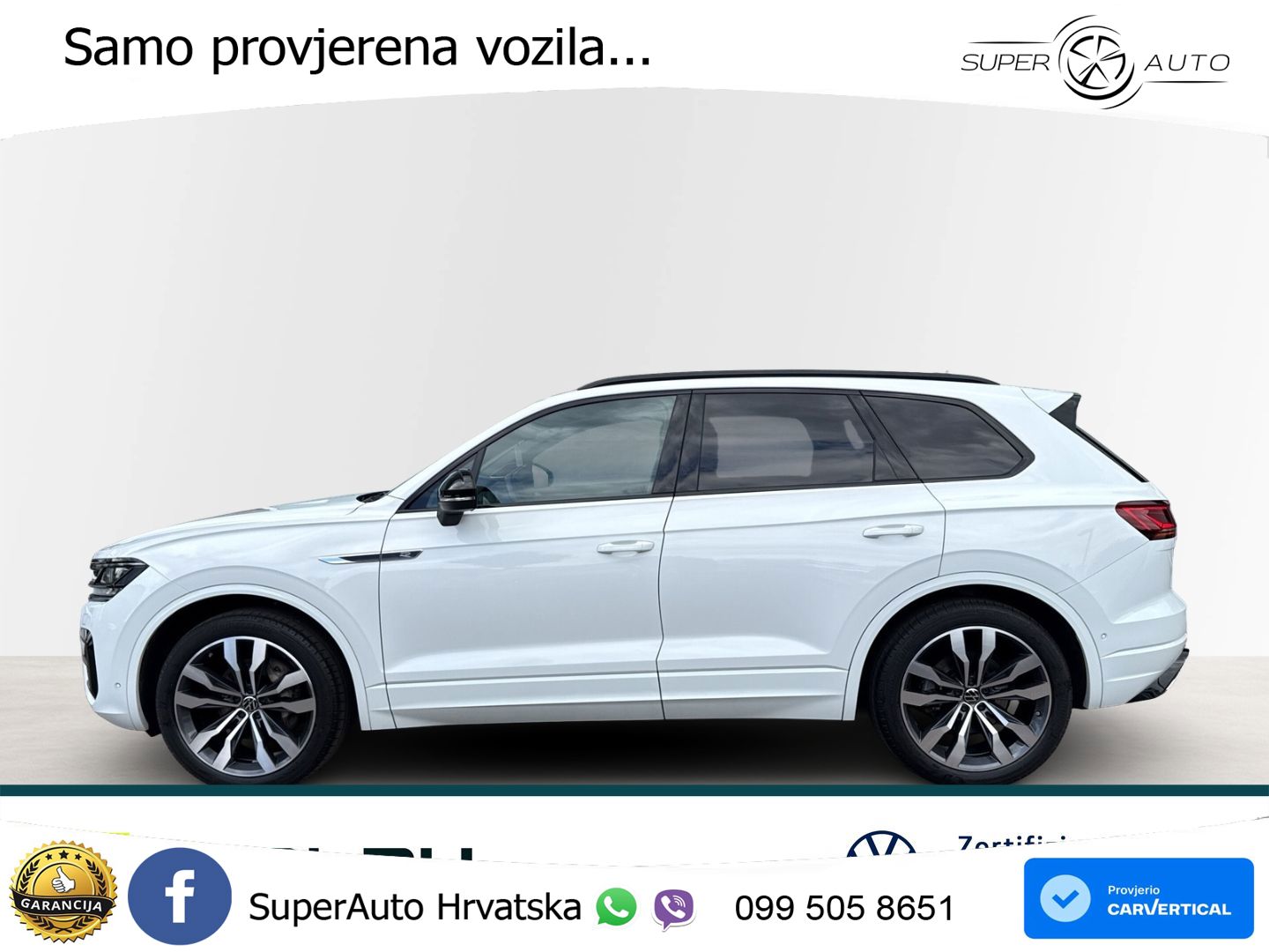 Volkswagen Touareg 3.0 V6 TDI (286 KS) 4MOTION Tiptronic R-Line ZRAČNI+ACC+GR SJED+KAM+PANO