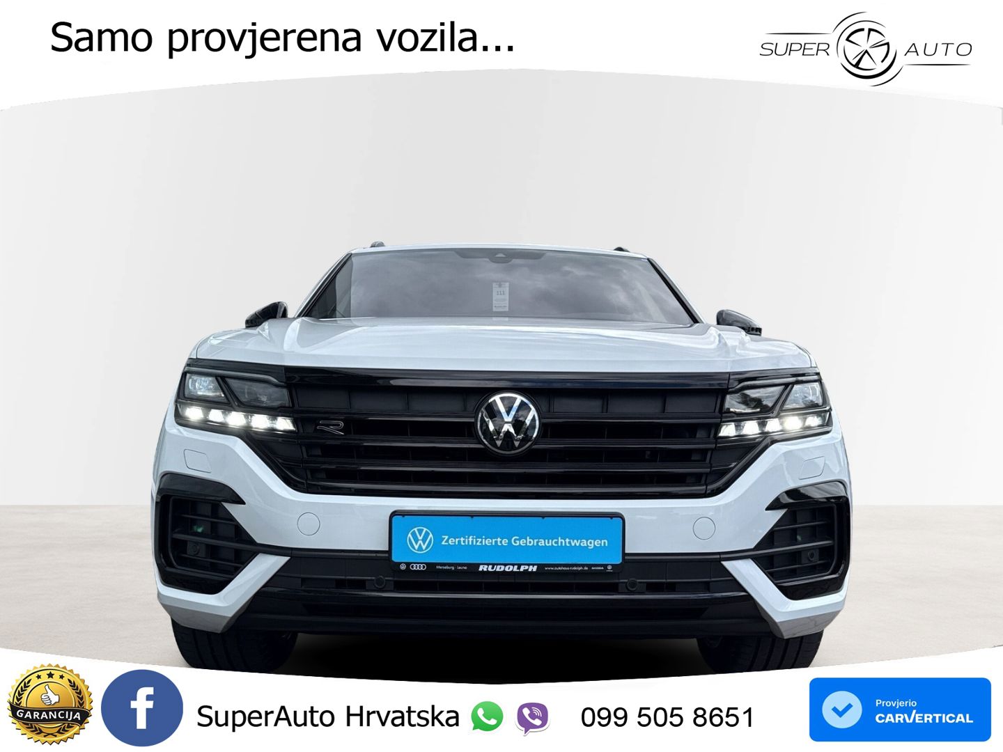 Volkswagen Touareg 3.0 V6 TDI (286 KS) 4MOTION Tiptronic R-Line ZRAČNI+ACC+GR SJED+KAM+PANO