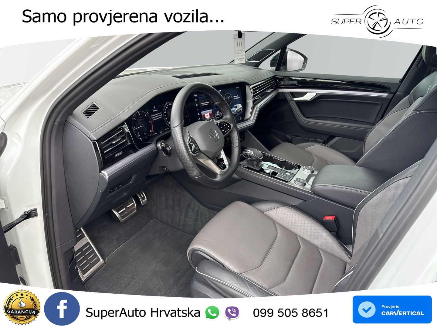 Volkswagen Touareg 3.0 V6 TDI (286 KS) 4MOTION Tiptronic R-Line ZRAČNI+ACC+GR SJED+KAM+PANO