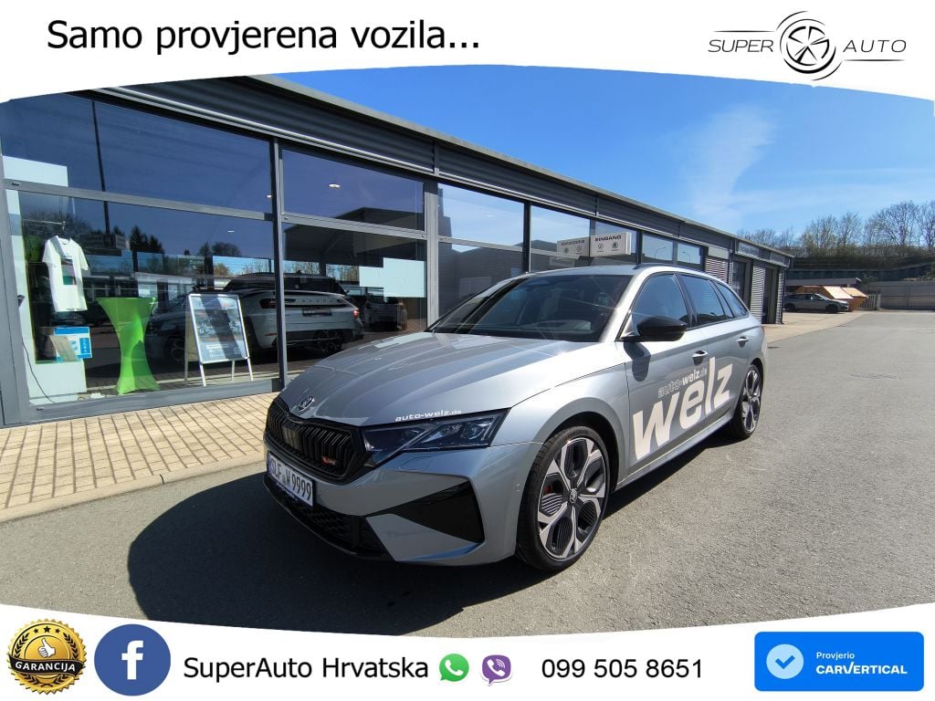 Škoda Octavia Combi RS 2.0 TSI (265 KS) DSG MATRIX+GR SJED+KAM