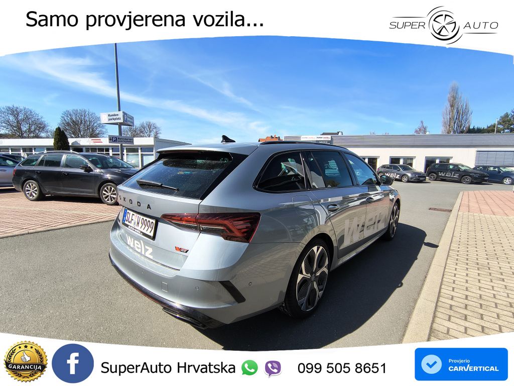 Škoda Octavia Combi RS 2.0 TSI (265 KS) DSG MATRIX+GR SJED+KAM
