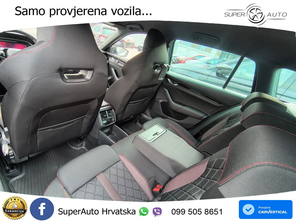 Škoda Octavia Combi RS 2.0 TSI (265 KS) DSG MATRIX+GR SJED+KAM