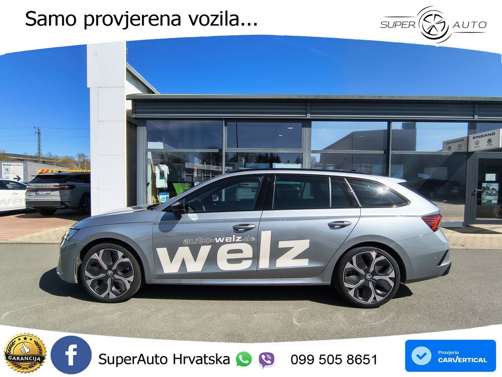 Škoda Octavia Combi RS 2.0 TSI (265 KS) DSG MATRIX+GR SJED+KAM
