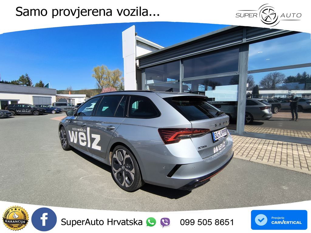 Škoda Octavia Combi RS 2.0 TSI (265 KS) DSG MATRIX+GR SJED+KAM