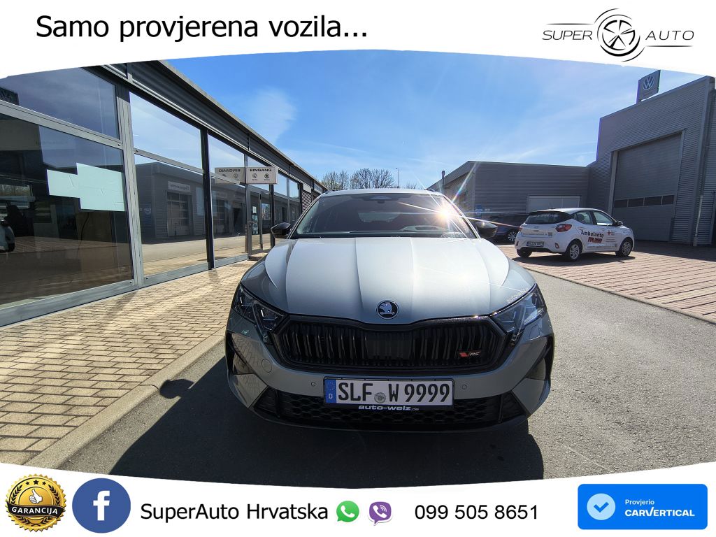 Škoda Octavia Combi RS 2.0 TSI (265 KS) DSG MATRIX+GR SJED+KAM