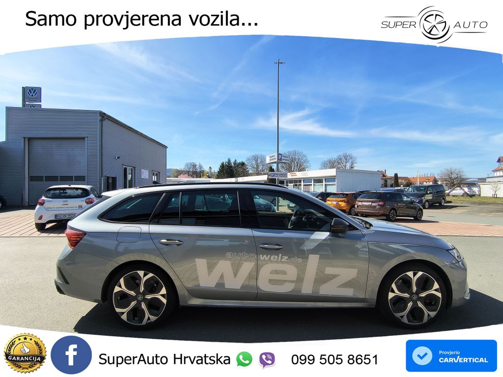 Škoda Octavia Combi RS 2.0 TSI (265 KS) DSG MATRIX+GR SJED+KAM