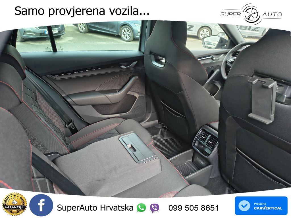 Škoda Octavia Combi RS 2.0 TSI (265 KS) DSG MATRIX+GR SJED+KAM
