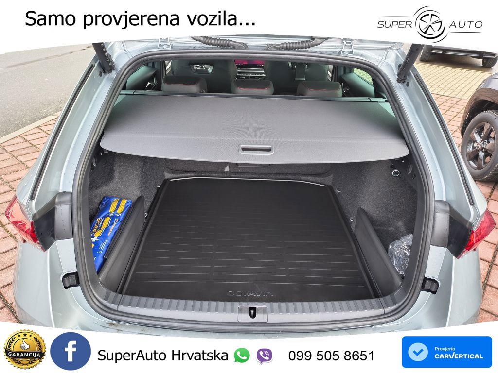 Škoda Octavia Combi RS 2.0 TSI (265 KS) DSG MATRIX+GR SJED+KAM