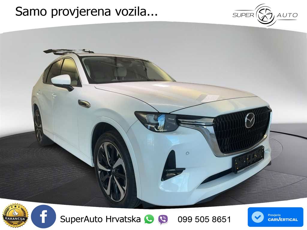 Mazda CX-60 3.3 e-Skyactiv D (200 KS) Automatic ACC+HEAD+4xGR SJED+360+PANO