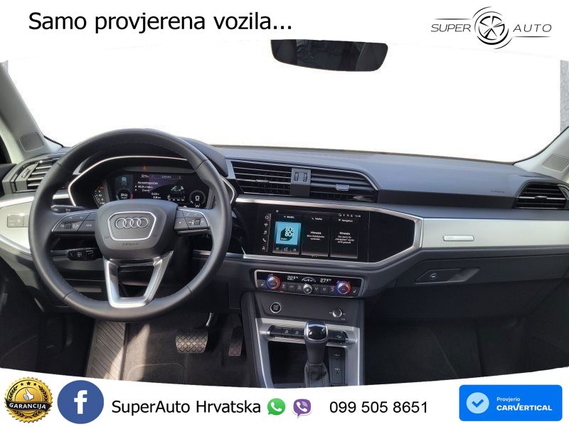 Audi Q3 35 TFSI (150 KS) S tronic advanced LED+GR SJED+ACC