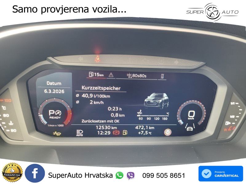 Audi Q3 35 TFSI (150 KS) S tronic advanced LED+GR SJED+ACC