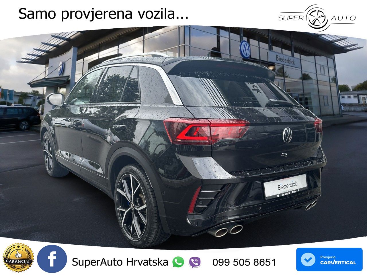 Volkswagen T-Roc I R 2.0 TSI (300 KS) OPF 4M DSG LED+GR SJED+ACC