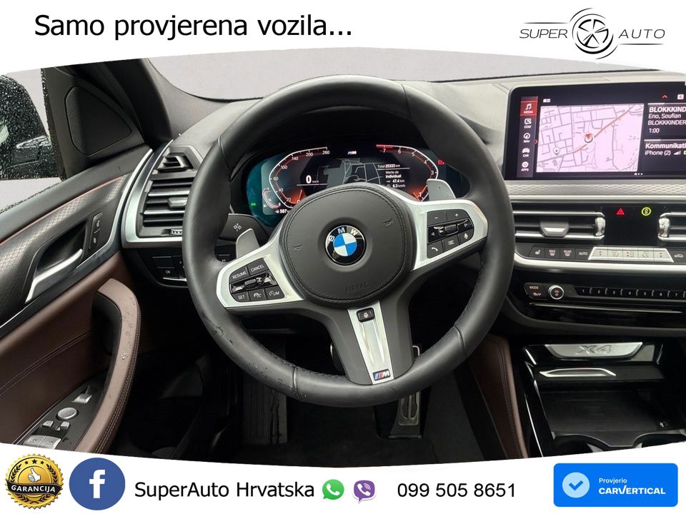 BMW X4 30i (245 KS) xDrive Steptronic LED+GR SJED+ACC