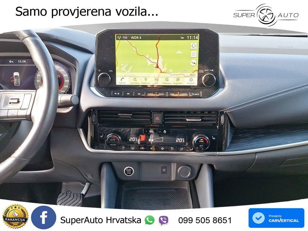 Nissan Qashqai 1.3 DIG-T (158 KS) 4x4 Xtronic Tekna LED+GR SJED+ACC