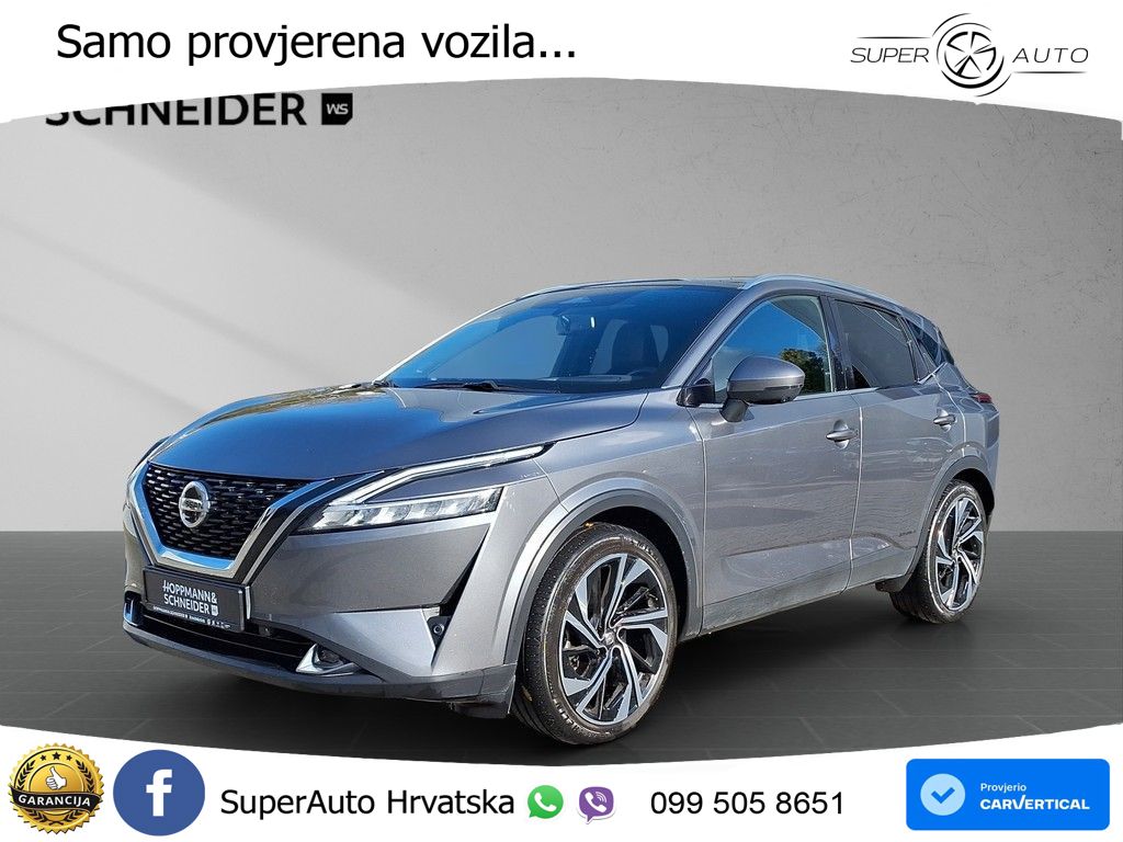 Nissan Qashqai 1.3 DIG-T (158 KS) 4x4 Xtronic Tekna LED+GR SJED+ACC