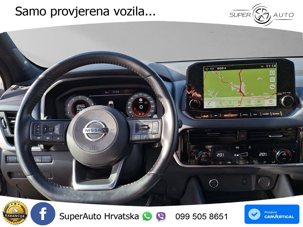 Nissan Qashqai 1.3 DIG-T (158 KS) 4x4 Xtronic Tekna LED+GR SJED+ACC