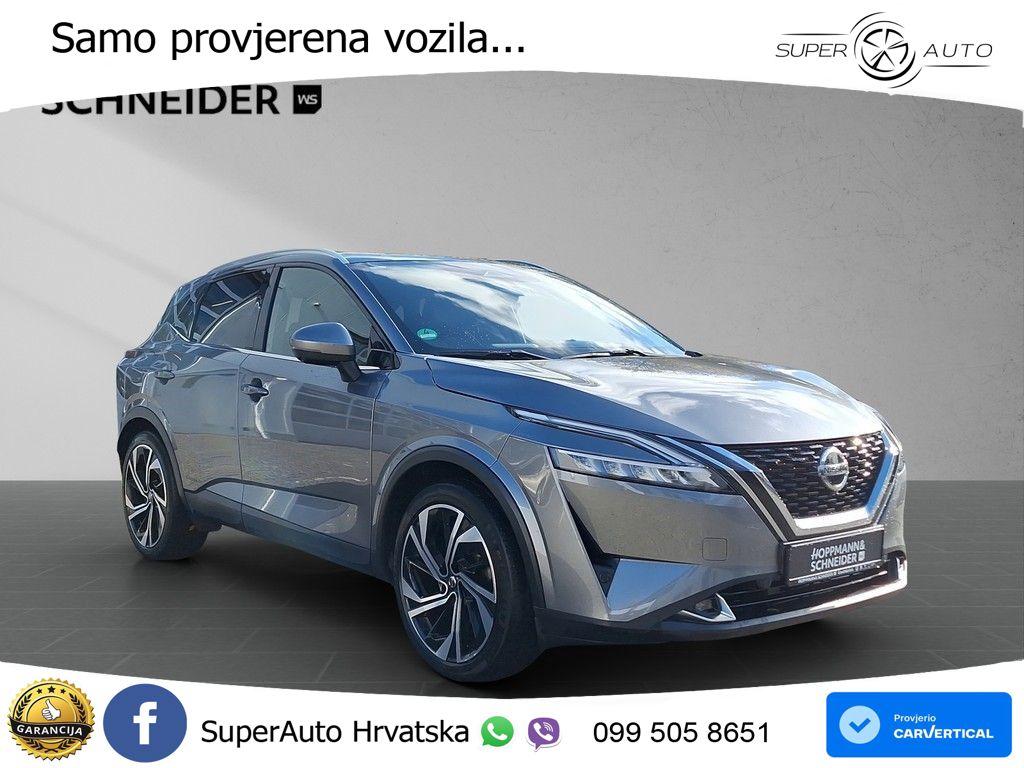 Nissan Qashqai 1.3 DIG-T (158 KS) 4x4 Xtronic Tekna LED+GR SJED+ACC