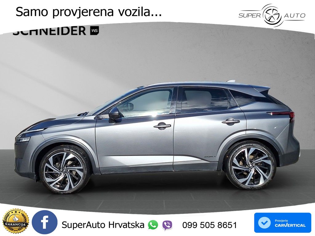 Nissan Qashqai 1.3 DIG-T (158 KS) 4x4 Xtronic Tekna LED+GR SJED+ACC