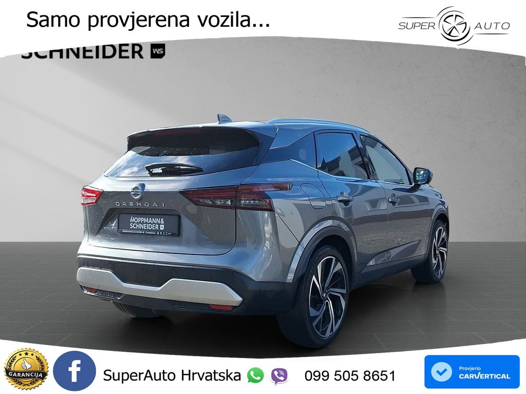 Nissan Qashqai 1.3 DIG-T (158 KS) 4x4 Xtronic Tekna LED+GR SJED+ACC