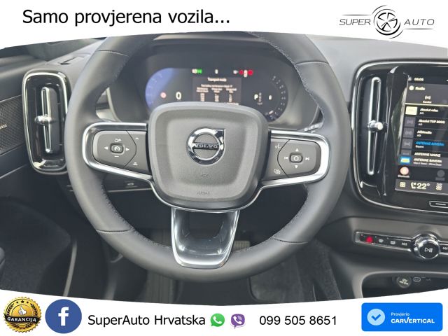 Volvo XC40 2.0 B3 163 KS Automatic ACC+GR SJED+360+PANO