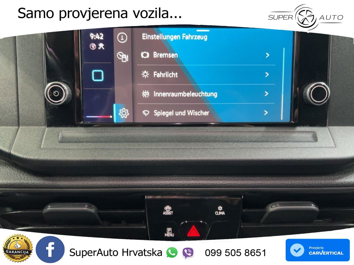 Volkswagen Caddy CARGO TSI DSG NAVI-APP+PDC+KLIMA+KOMFORTPA 114 KS