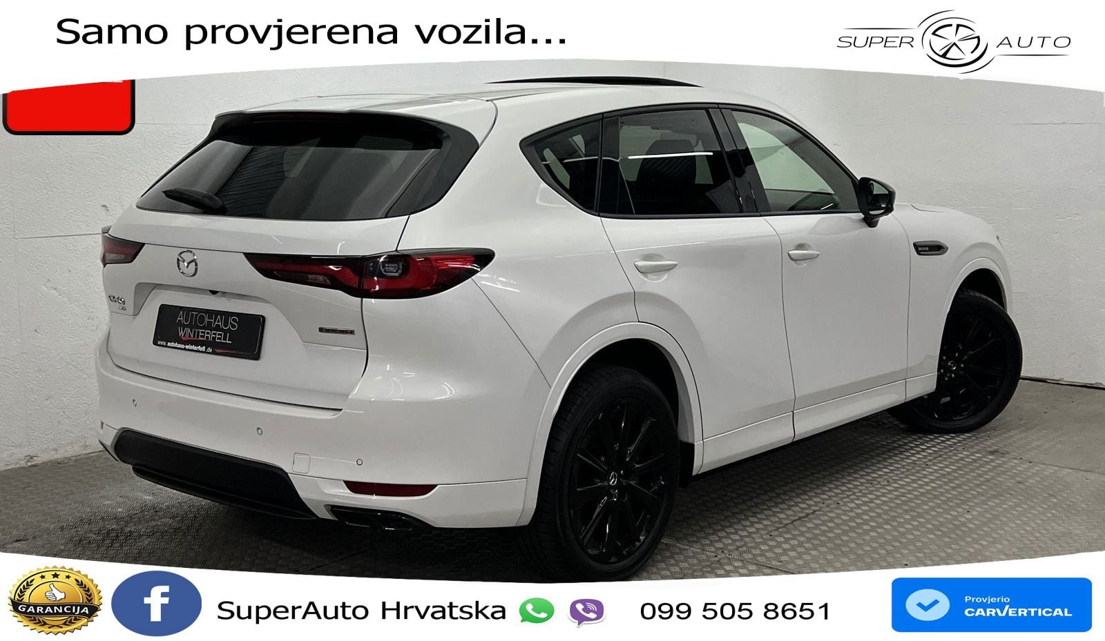 Mazda CX-60 3.3 e-Skyactiv D (254 KS) AWD Automatic LED+GR SJED+ACC