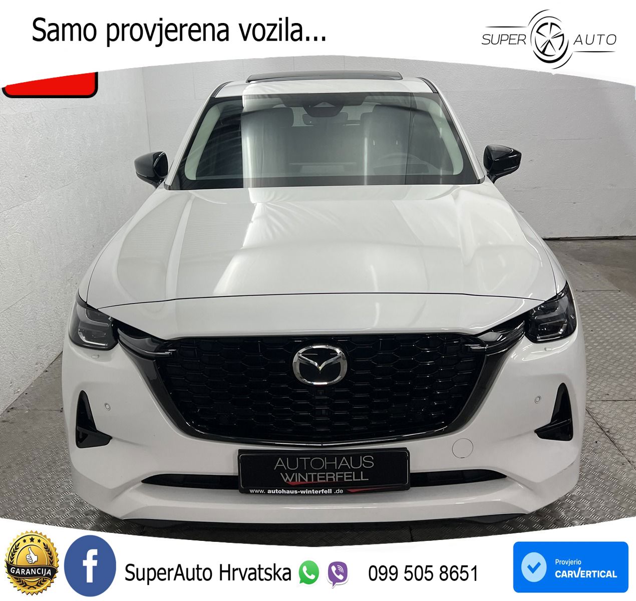 Mazda CX-60 3.3 e-Skyactiv D (254 KS) AWD Automatic LED+GR SJED+ACC