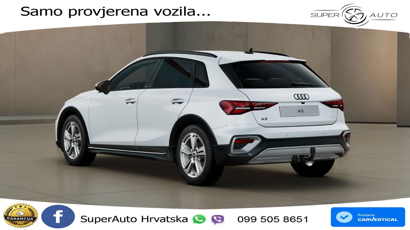Audi A3 allstreet 35 TFSI (150 KS) LED+GR SJED+ACC