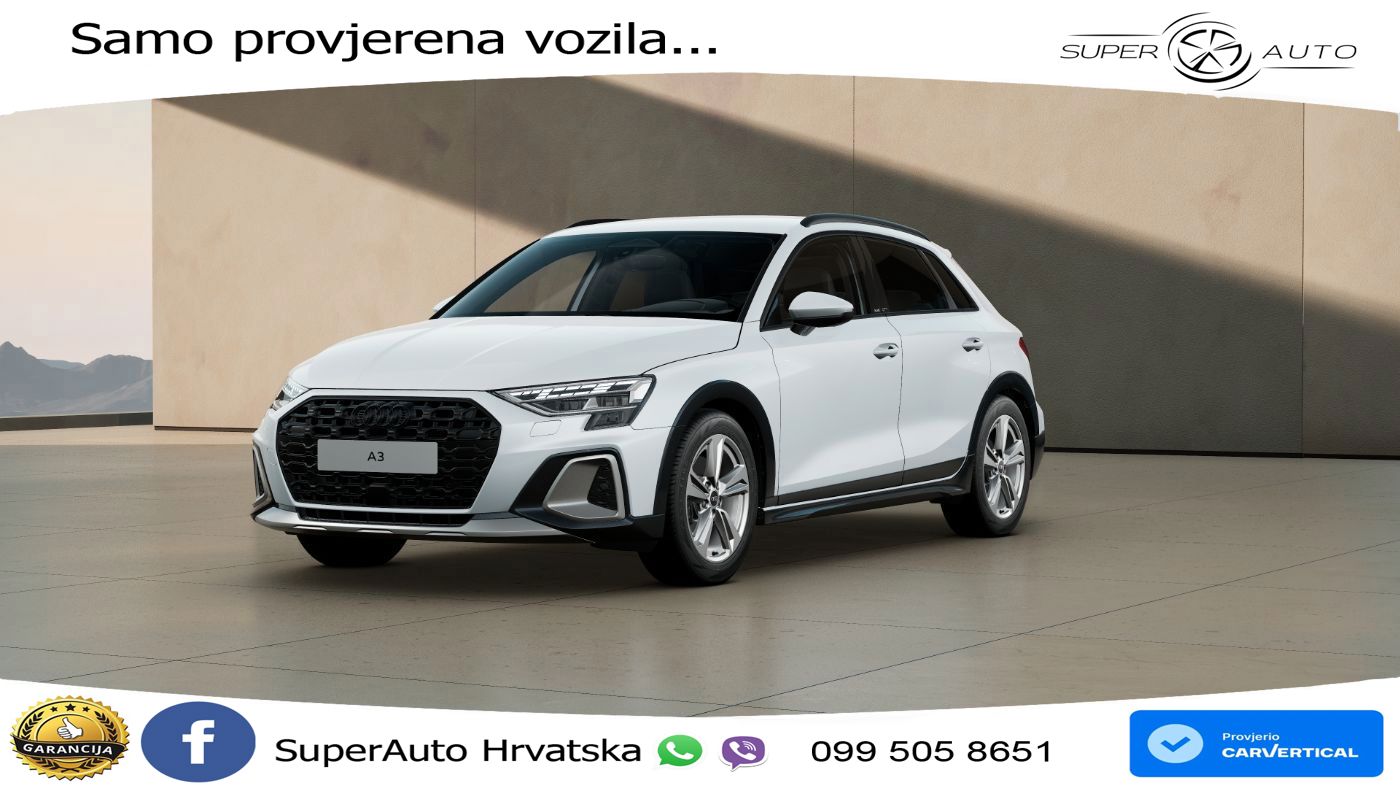 Audi A3 allstreet 35 TFSI (150 KS) LED+GR SJED+ACC