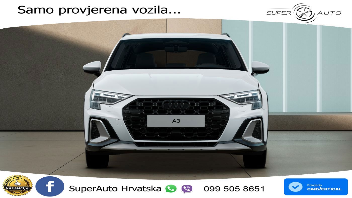 Audi A3 allstreet 35 TFSI (150 KS) LED+GR SJED+ACC