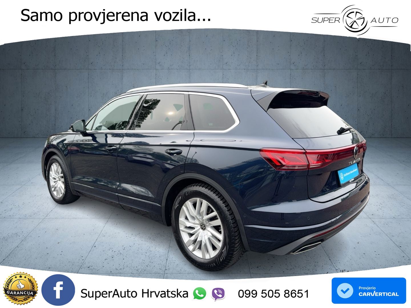 Volkswagen Touareg 3.0 V6 TDI (231 KS) 4MOTION Tiptronic ZRAČNI+ACC+GR SJED+KAM