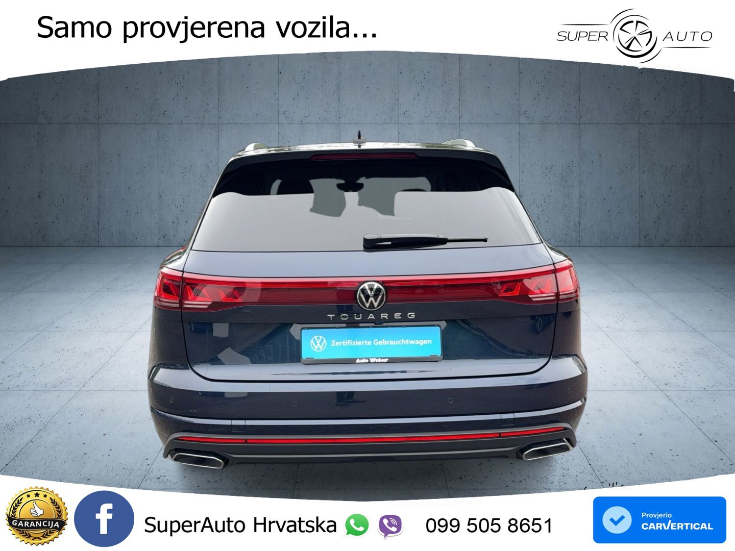 Volkswagen Touareg 3.0 V6 TDI (231 KS) 4MOTION Tiptronic ZRAČNI+ACC+GR SJED+KAM