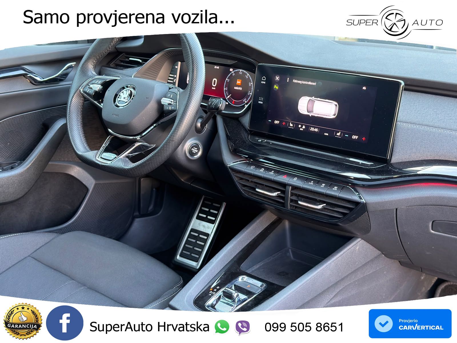 Škoda Octavia Combi 2.0 TDI (150 KS) DSG SportLine