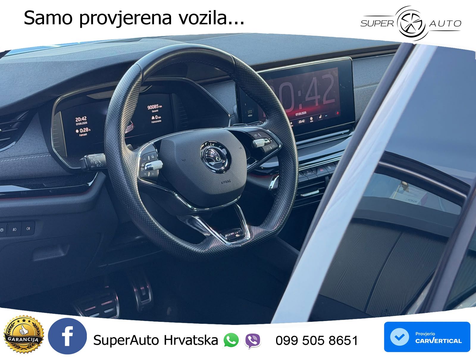 Škoda Octavia Combi 2.0 TDI (150 KS) DSG SportLine