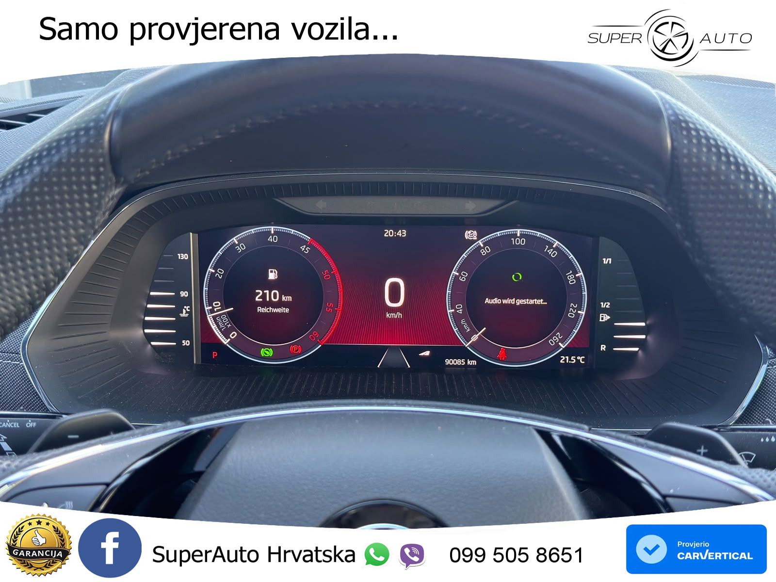Škoda Octavia Combi 2.0 TDI (150 KS) DSG SportLine