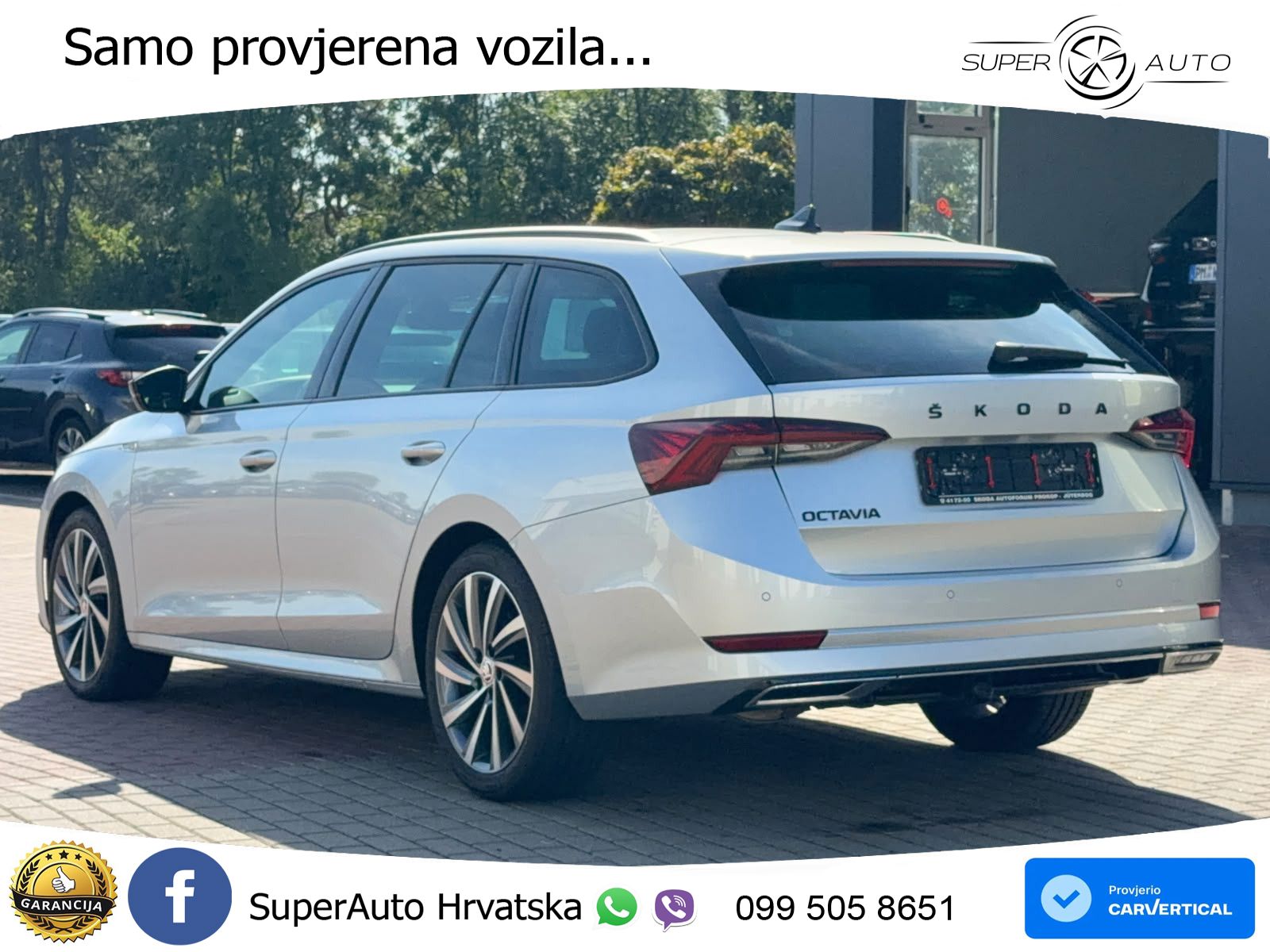 Škoda Octavia Combi 2.0 TDI (150 KS) DSG SportLine