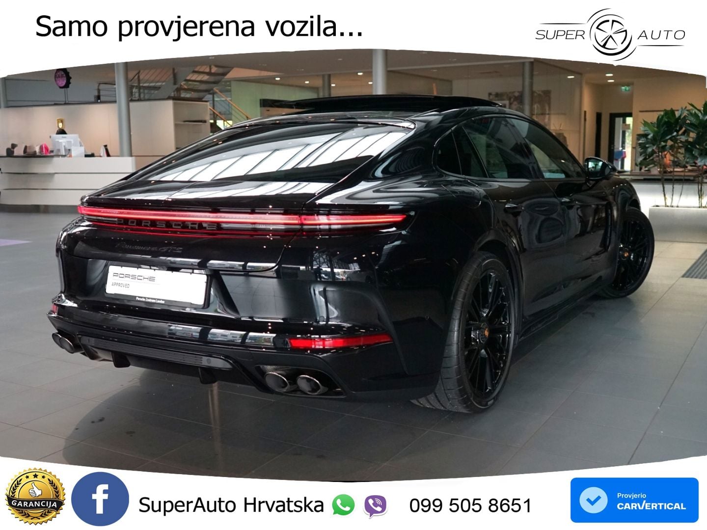 Porsche Panamera GTS 4.0 V8 (500 KS) PDK LED+GR SJED+ACC