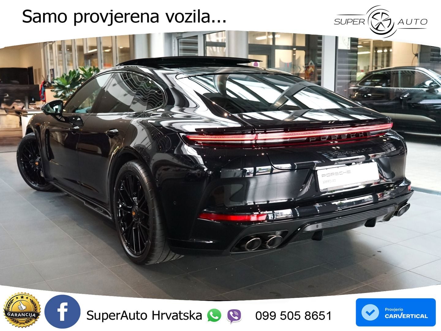 Porsche Panamera GTS 4.0 V8 (500 KS) PDK LED+GR SJED+ACC