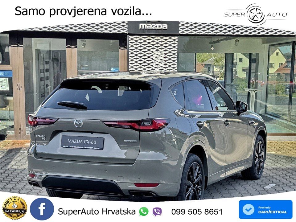 Mazda CX-60 2.5 e-Skyactiv (328 KS) AWD Automatic MATRIX+GR SJED+KAM