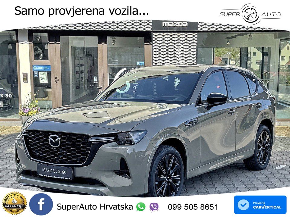 Mazda CX-60 2.5 e-Skyactiv (328 KS) AWD Automatic MATRIX+GR SJED+KAM